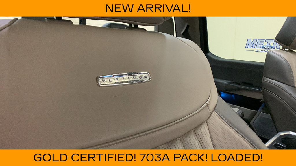 Certified 2024 Ford F150 Platinum w/ Equipment Group 703A Plus AWD/4WD image 15