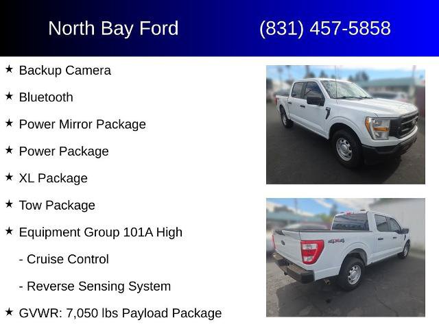 Certified 2021 Ford F150 XL w/ Equipment Group 101A High AWD/4WD image 4