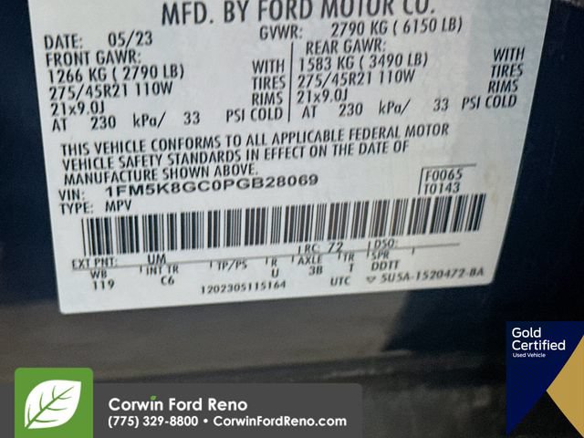 Certified 2023 Ford Explorer ST w/ Equipment Group 401A AWD/4WD image 36