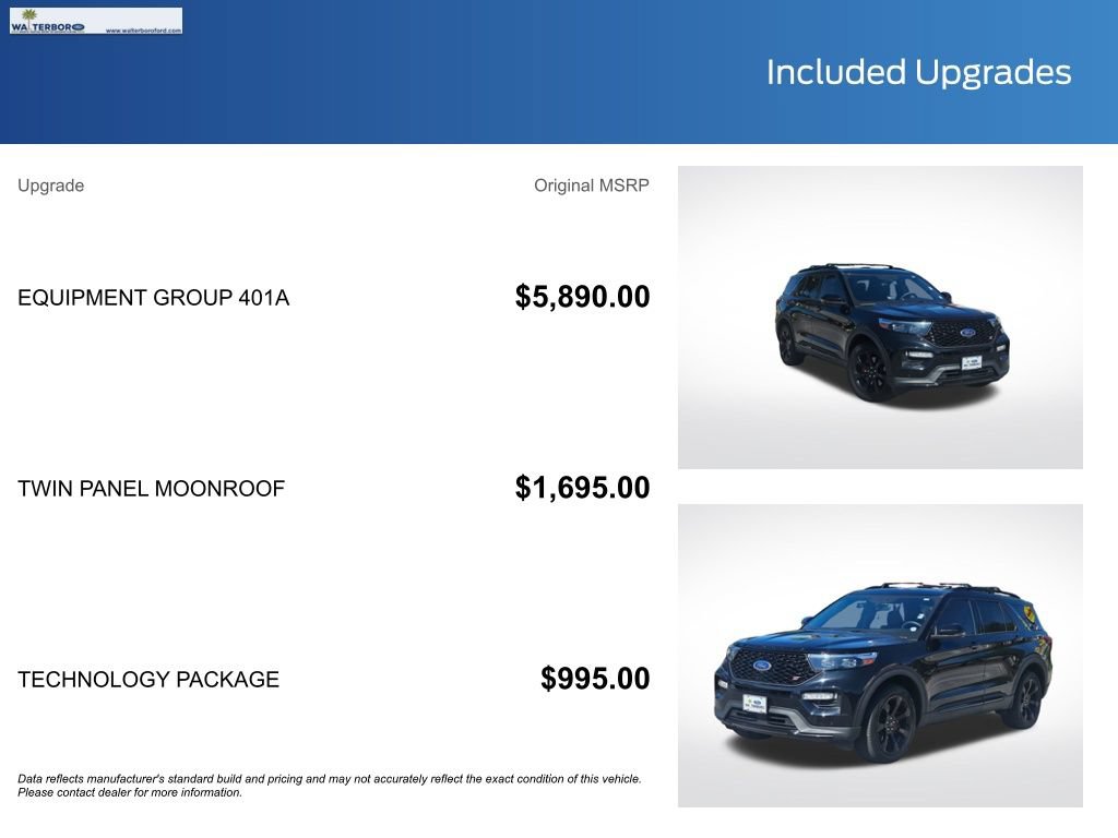 Certified 2023 Ford Explorer ST w/ Equipment Group 401A AWD/4WD image 26