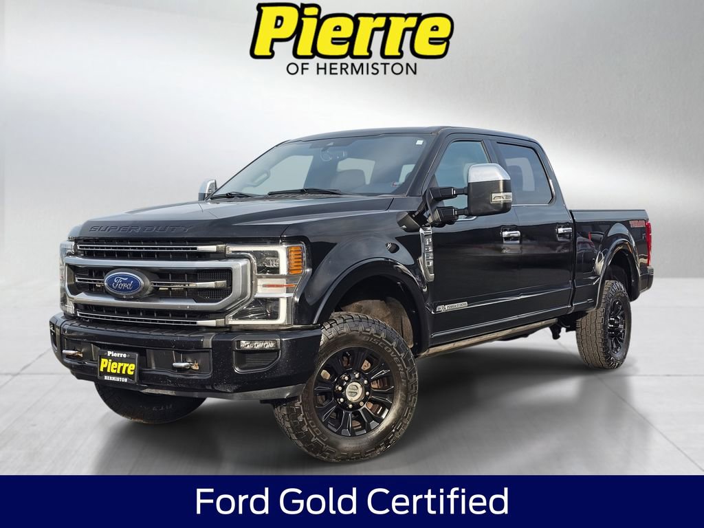 Certified 2021 Ford F350 Platinum w/ Tremor Off-Road Package AWD/4WD image 1
