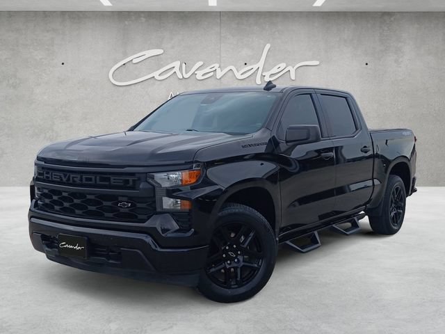 Used 2022 Chevrolet Silverado 1500 Custom w/ LPO, Dark Essentials Package AWD/4WD image 1