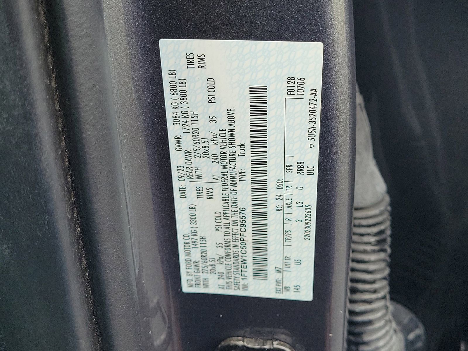 Certified 2023 Ford F150 XLT w/ Equipment Group 302A High RWD image 30