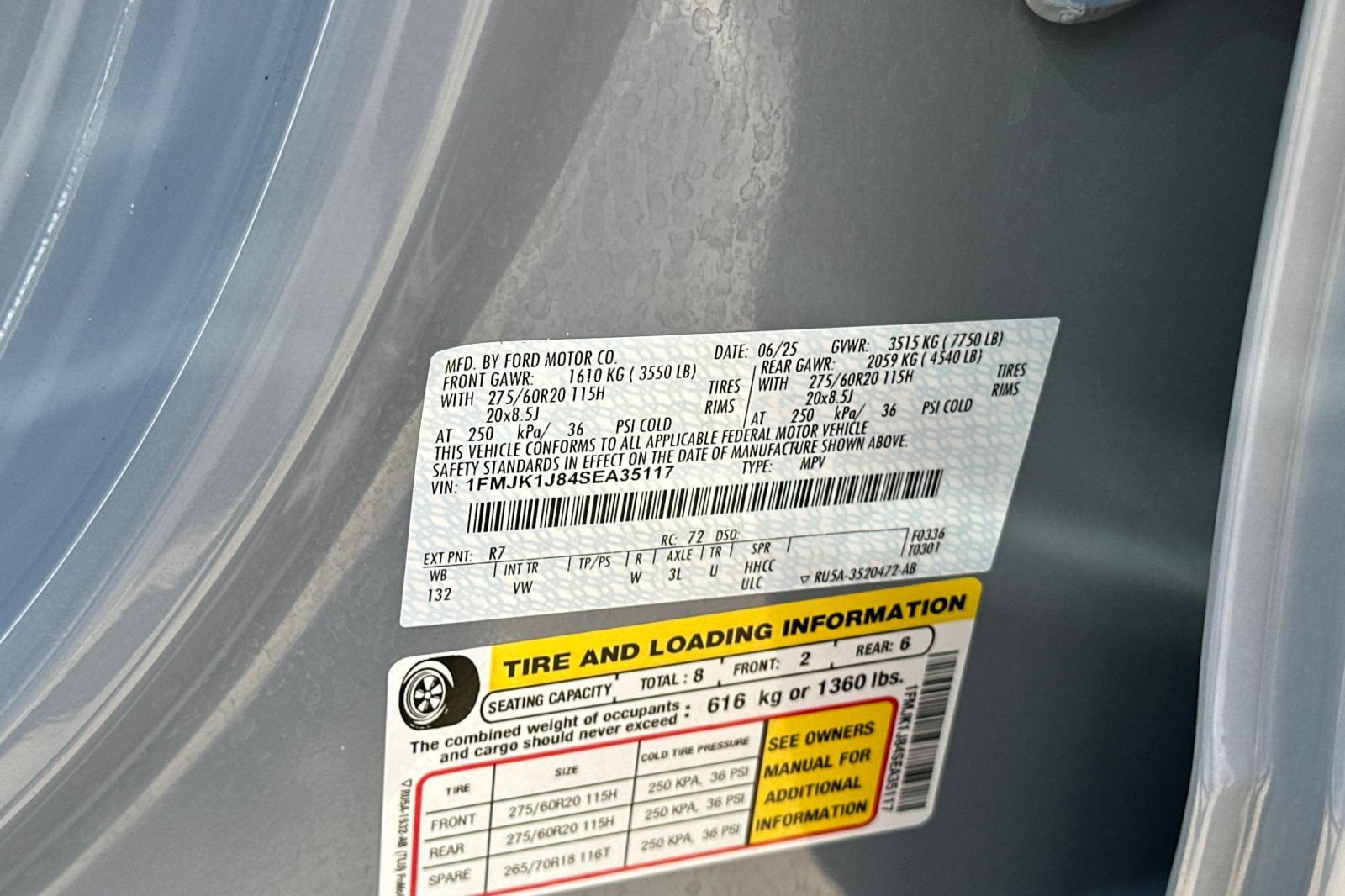 Certified 2025 Ford Expedition Max Active AWD/4WD image 34