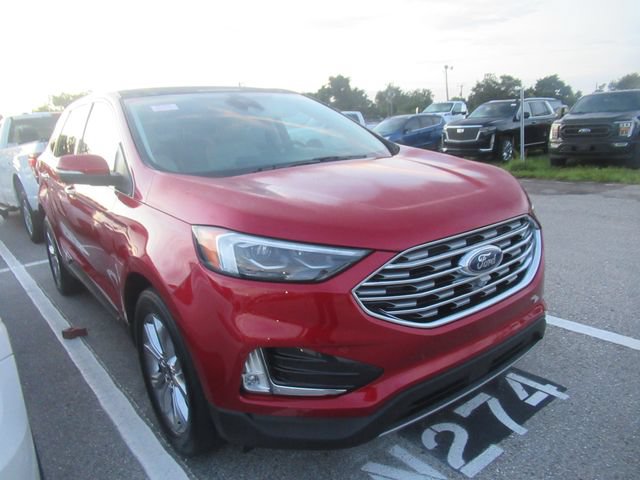 Certified 2022 Ford Edge Titanium w/ Equipment Group 301A AWD/4WD image 1