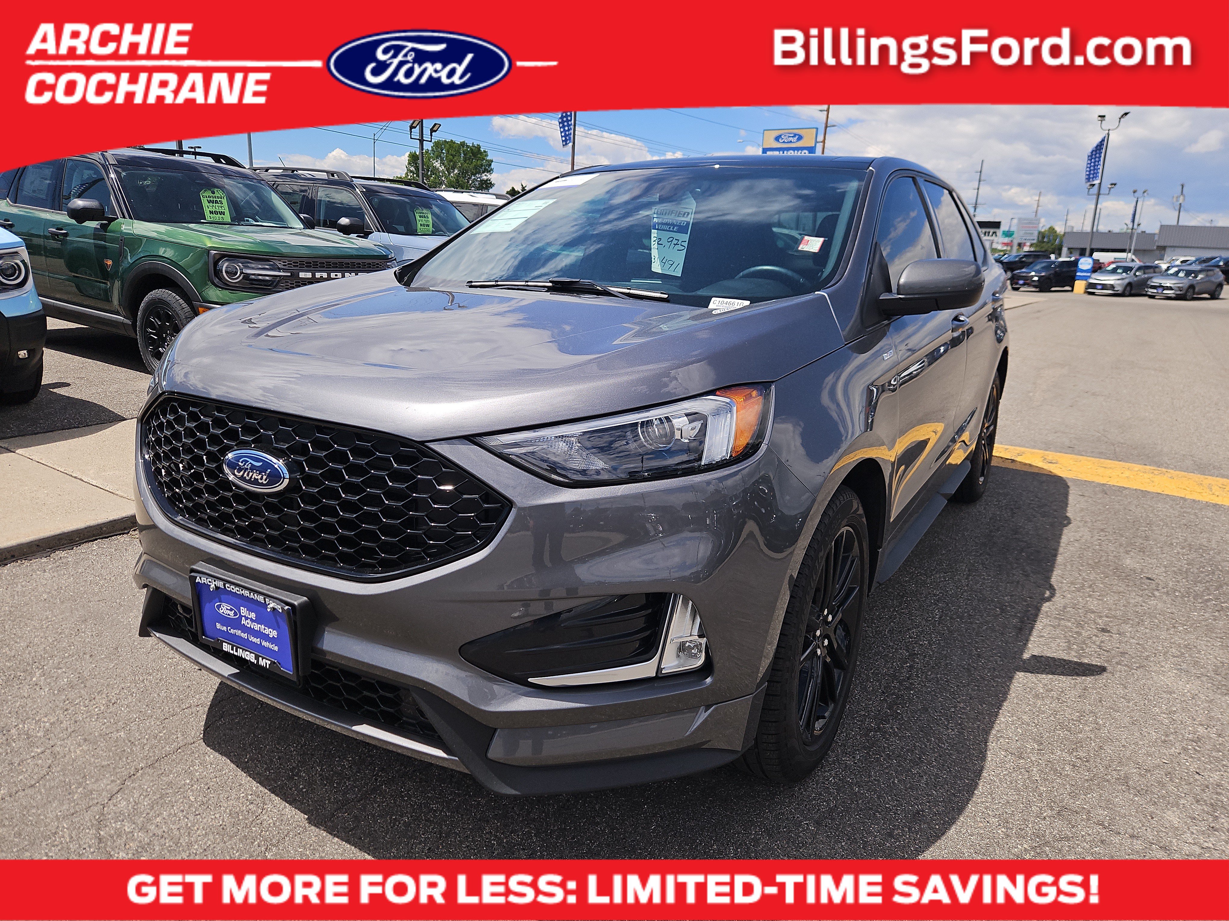 Certified 2024 Ford Edge ST-Line w/ Class II Trailer Tow Package