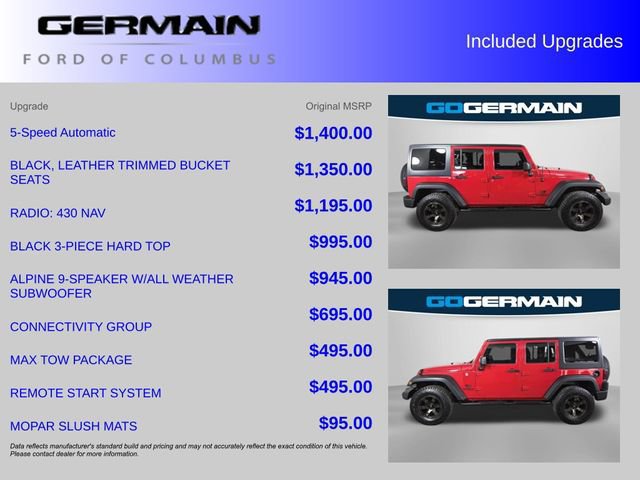 Used 2017 Jeep Wrangler Unlimited Rubicon w/ Connectivity Group AWD/4WD image 38