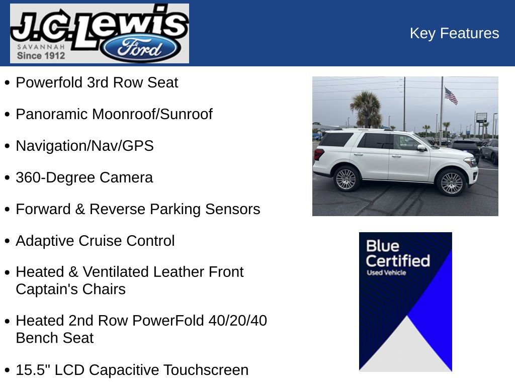 Certified 2022 Ford Expedition Limited RWD image 13