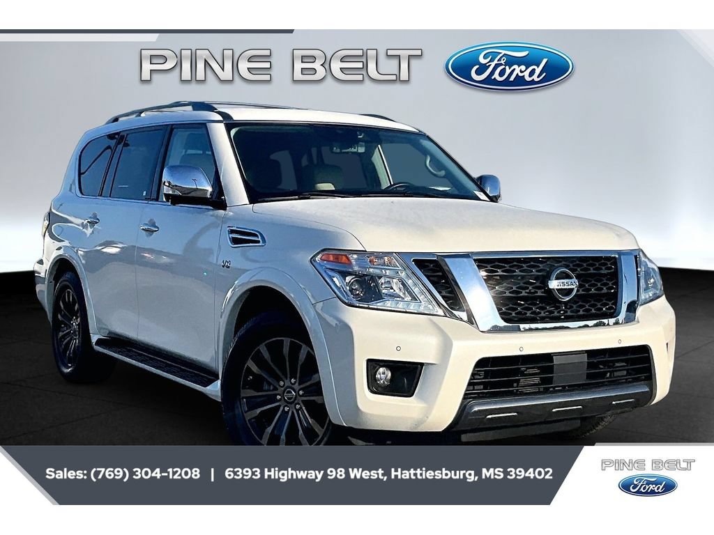 Used 2019 Nissan Armada Platinum w/ Captain's Chairs Package
