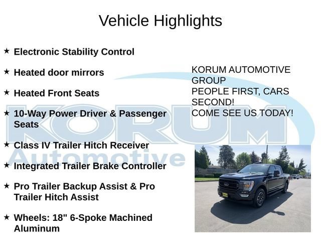 Certified 2023 Ford F150 XLT w/ Equipment Group 302A High AWD/4WD image 12