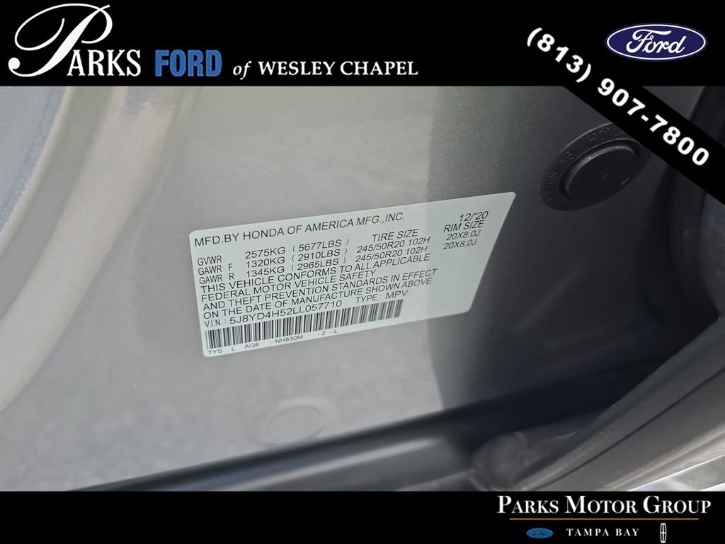 Used 2020 Acura MDX SH-AWD w/ Technology Package image 35