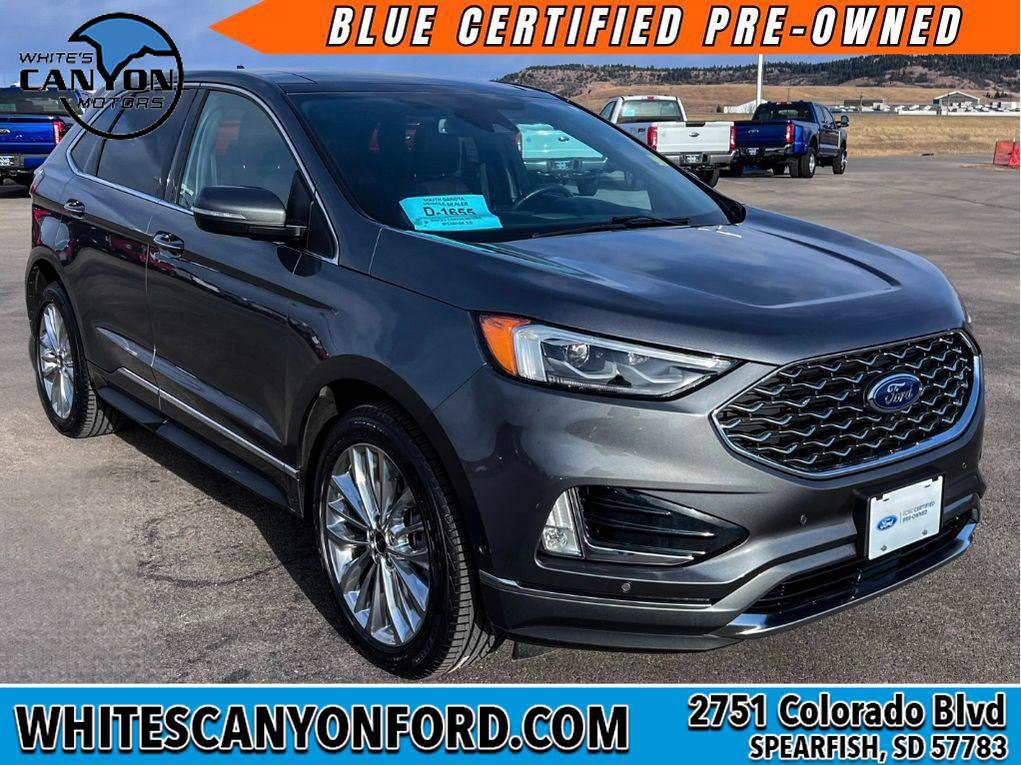 Certified 2021 Ford Edge Titanium w/ Equipment Group 301A image 6