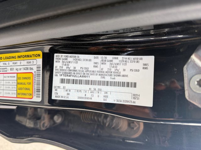 Certified 2020 Ford Ranger Lariat w/ Equipment Group 501A Mid AWD/4WD image 26