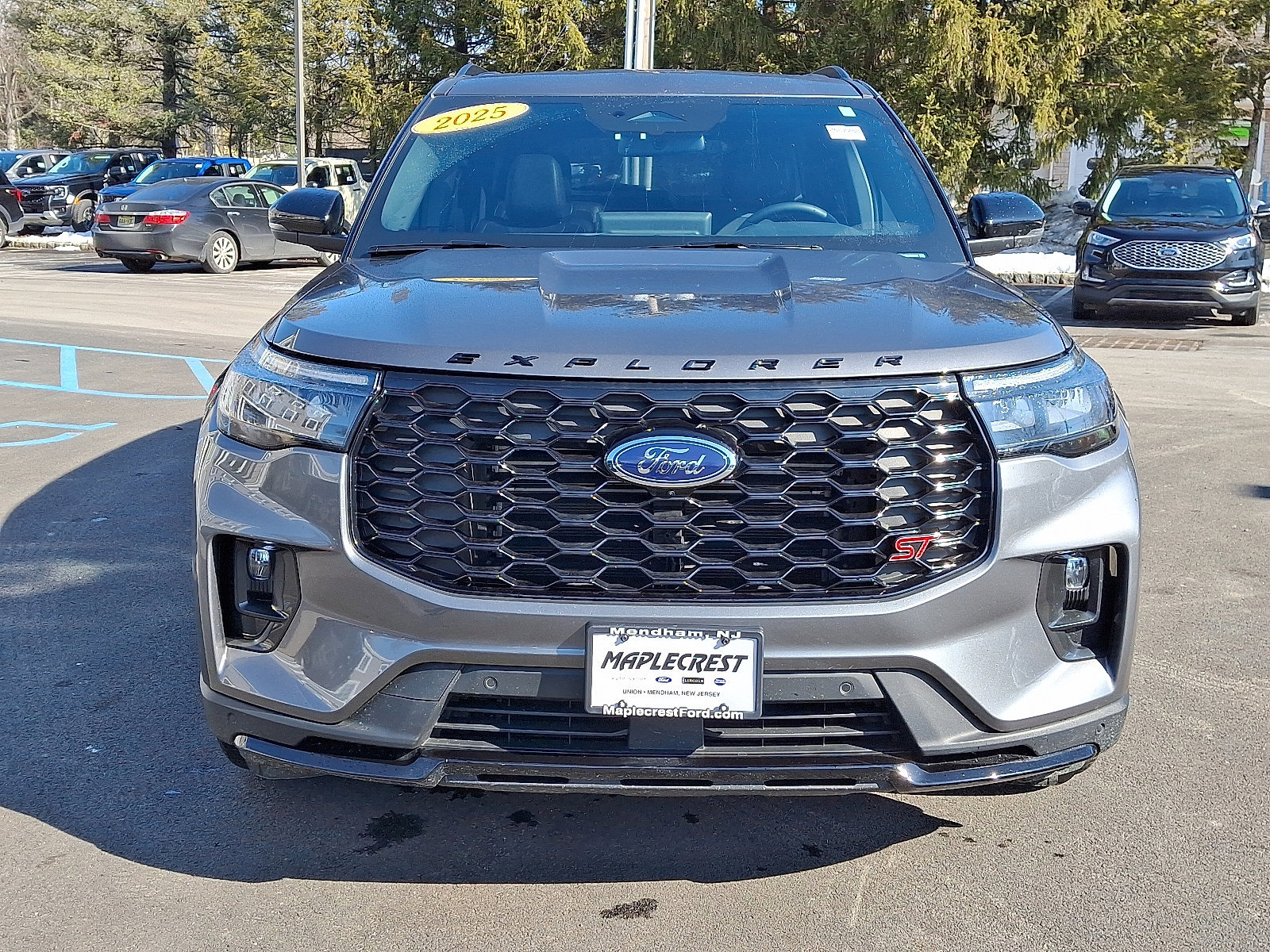 Certified 2025 Ford Explorer ST w/ Sun And Sound Package image 8