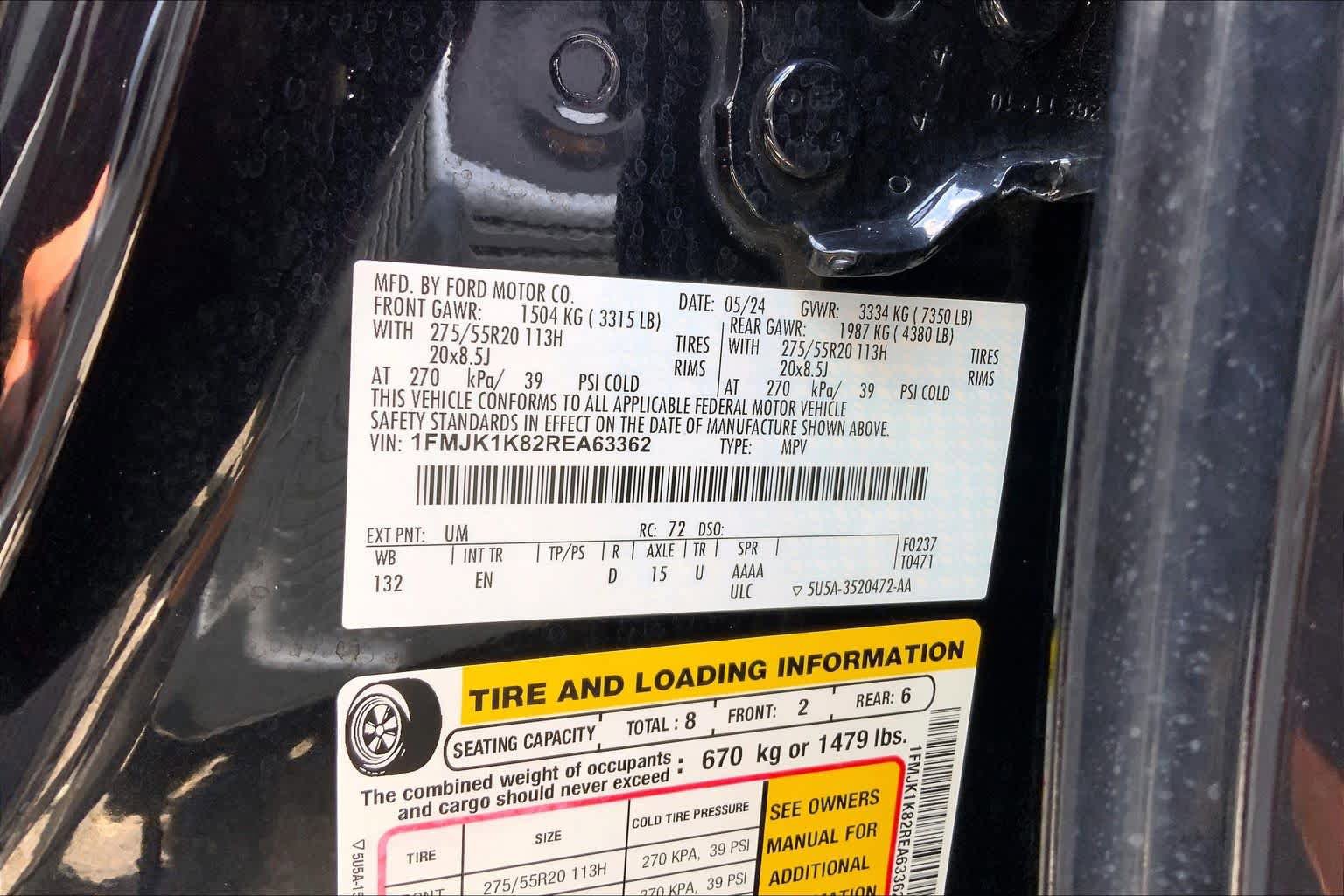 Certified 2024 Ford Expedition Max Limited RWD image 32