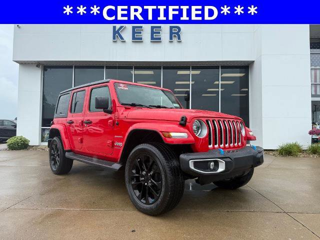 Used 2023 Jeep Wrangler Unlimited Sahara w/ Cold Weather Group image 1