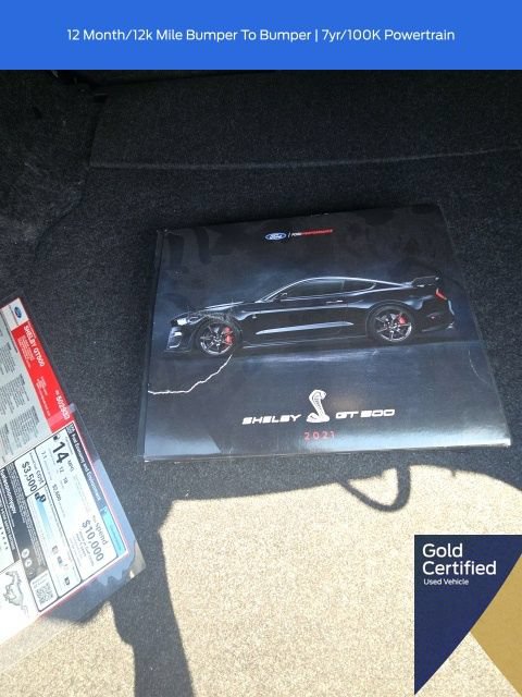 Certified 2021 Ford Mustang Shelby GT500 w/ Carbon Fiber Track Pack RWD image 34