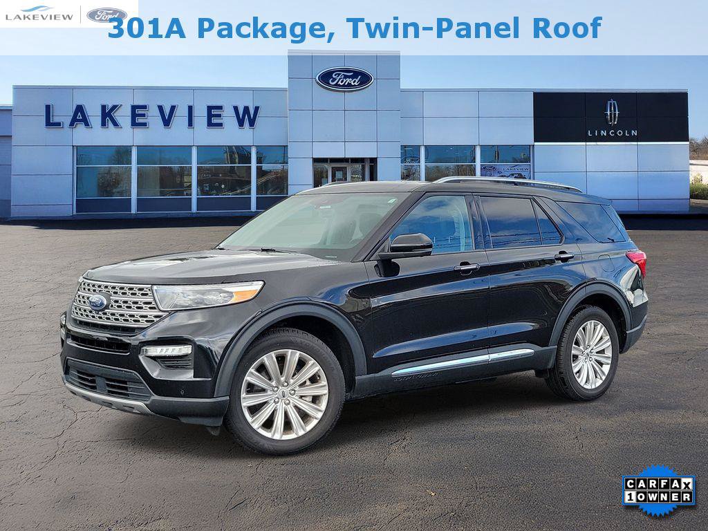 Certified 2022 Ford Explorer Limited w/ Equipment Group 301A