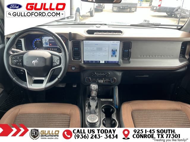 Certified 2022 Ford Bronco Outer Banks w/ Sasquatch Package AWD/4WD image 12