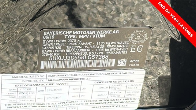 Used 2019 BMW X4 xDrive30i w/ Premium Package Enhanced image 31