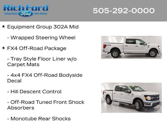 Certified 2025 Ford F150 XLT w/ Equipment Group 302A MID AWD/4WD image 13