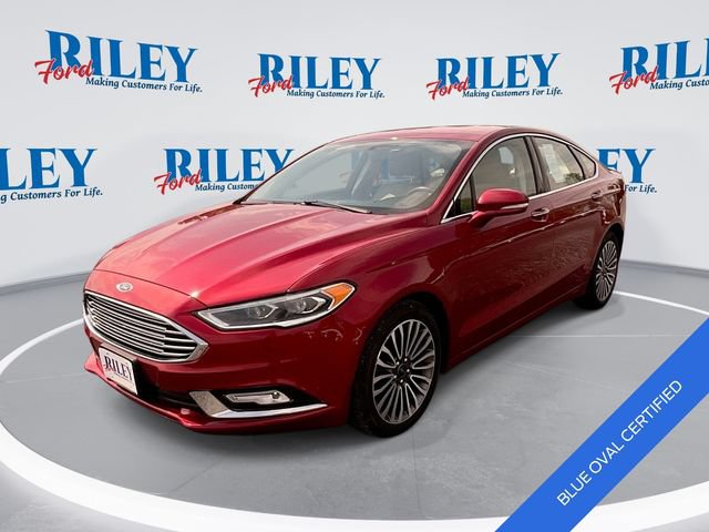 Certified 2017 Ford Fusion SE w/ Fusion SE Technology Package FWD image 1