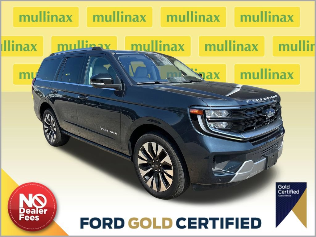 Certified 2025 Ford Expedition Platinum w/ Driver's Package