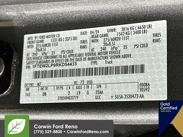 Certified 2024 Ford F150 STX AWD/4WD image 33