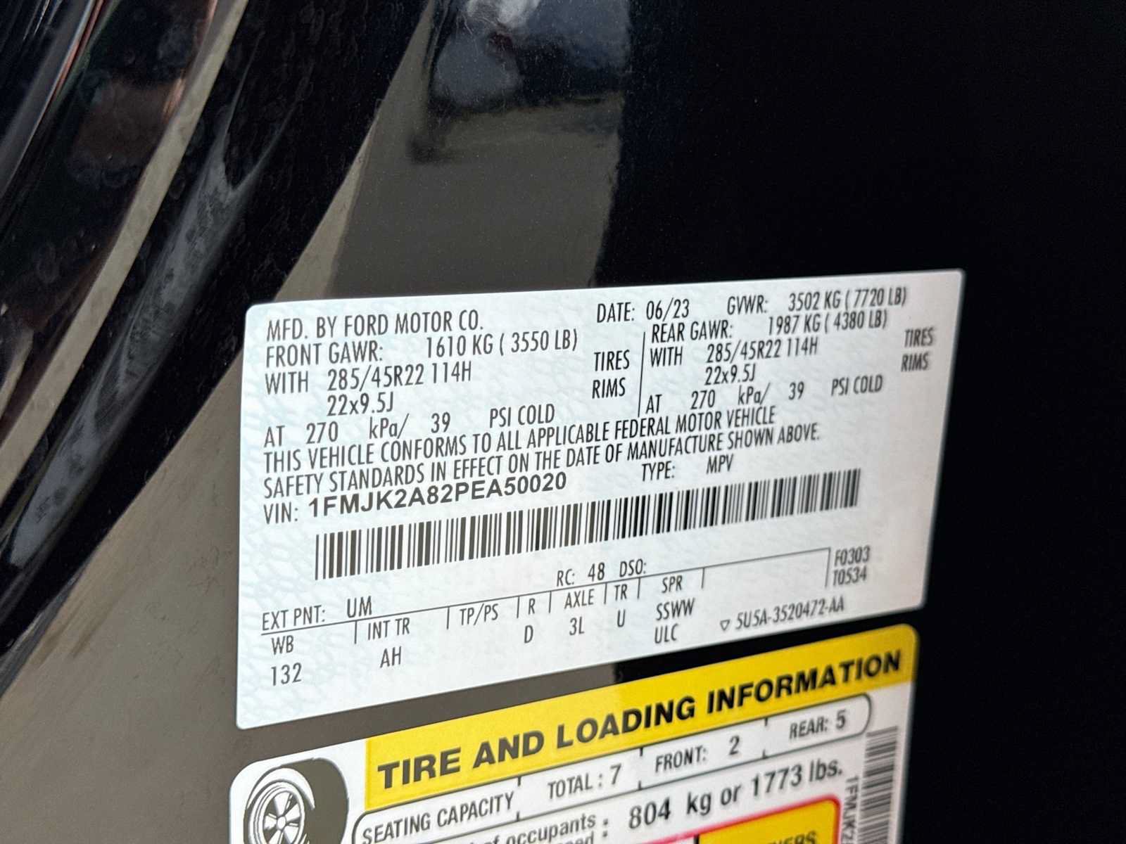 Certified 2023 Ford Expedition Max Limited AWD/4WD image 38