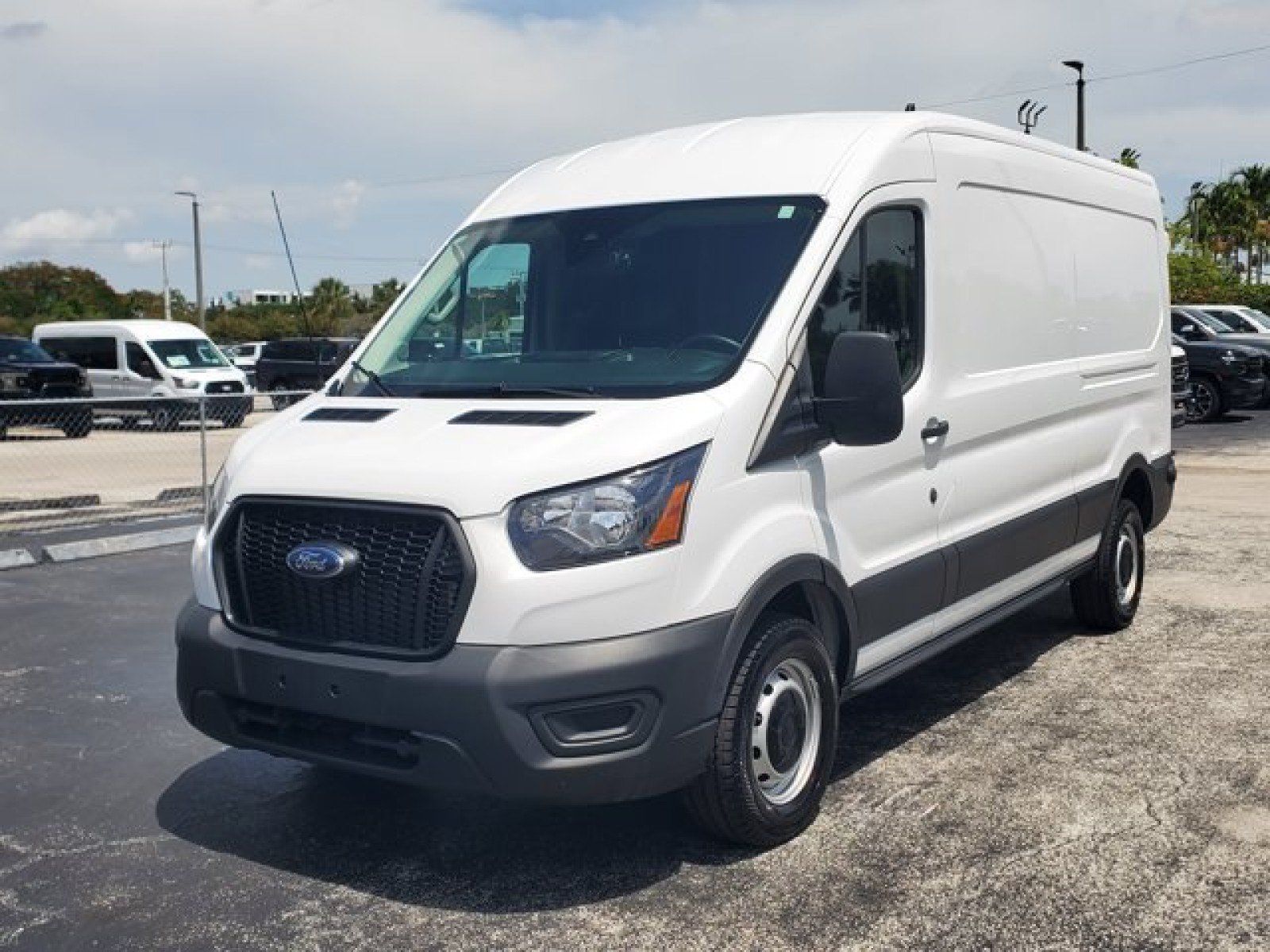 Certified 2024 Ford Transit 250 148 Medium Roof w/ Load Area Protection Package RWD image 3