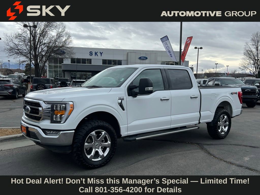 Certified 2022 Ford F150 XLT w/ Equipment Group 302A High image 1