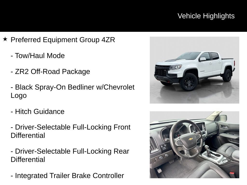 Used 2022 Chevrolet Colorado ZR2 w/ ZR2 Dusk Special Edition AWD/4WD image 6
