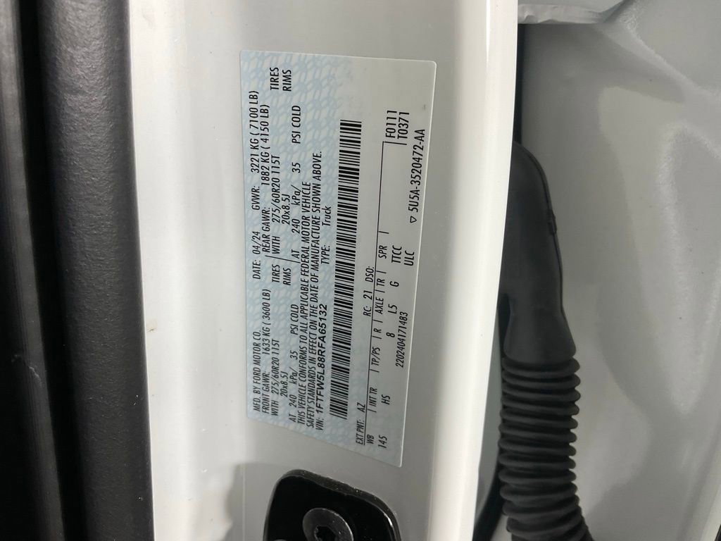 Certified 2024 Ford F150 Lariat w/ Equipment Group 502A High image 28