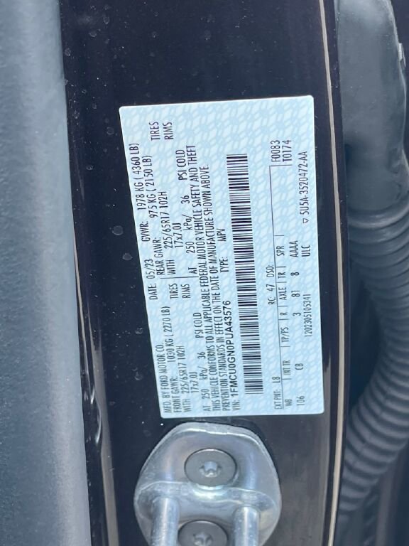 Certified 2023 Ford Escape Active w/ Cold Weather Package FWD image 39
