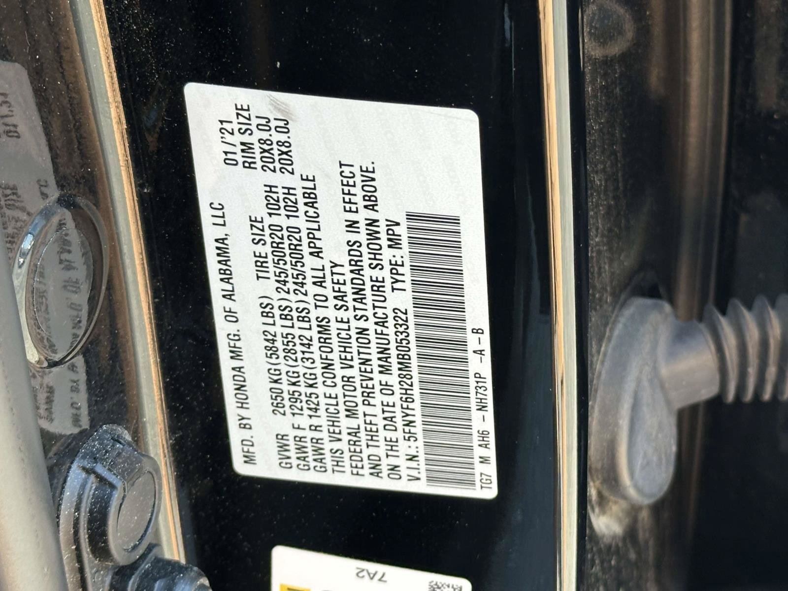 Used 2021 Honda Pilot Special Edition image 11