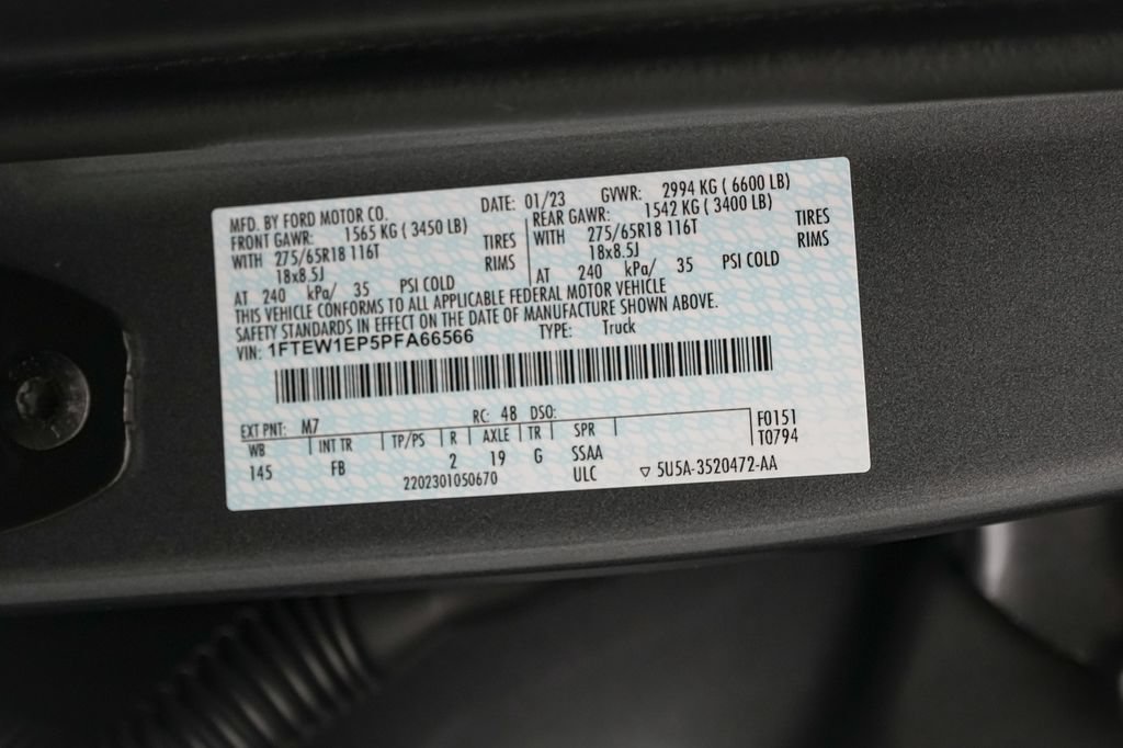 Certified 2023 Ford F150 XLT w/ Equipment Group 302A High AWD/4WD image 24