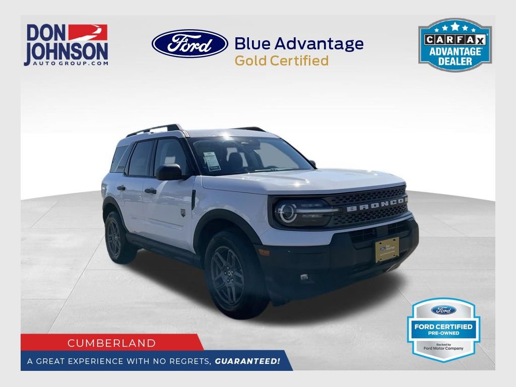 Certified 2025 Ford Bronco Sport Big Bend w/ Convenience Package AWD/4WD image 1