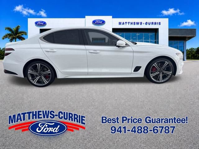 Used 2025 Genesis G70 3.3T Advanced w/ Sport Prestige Package RWD image 3