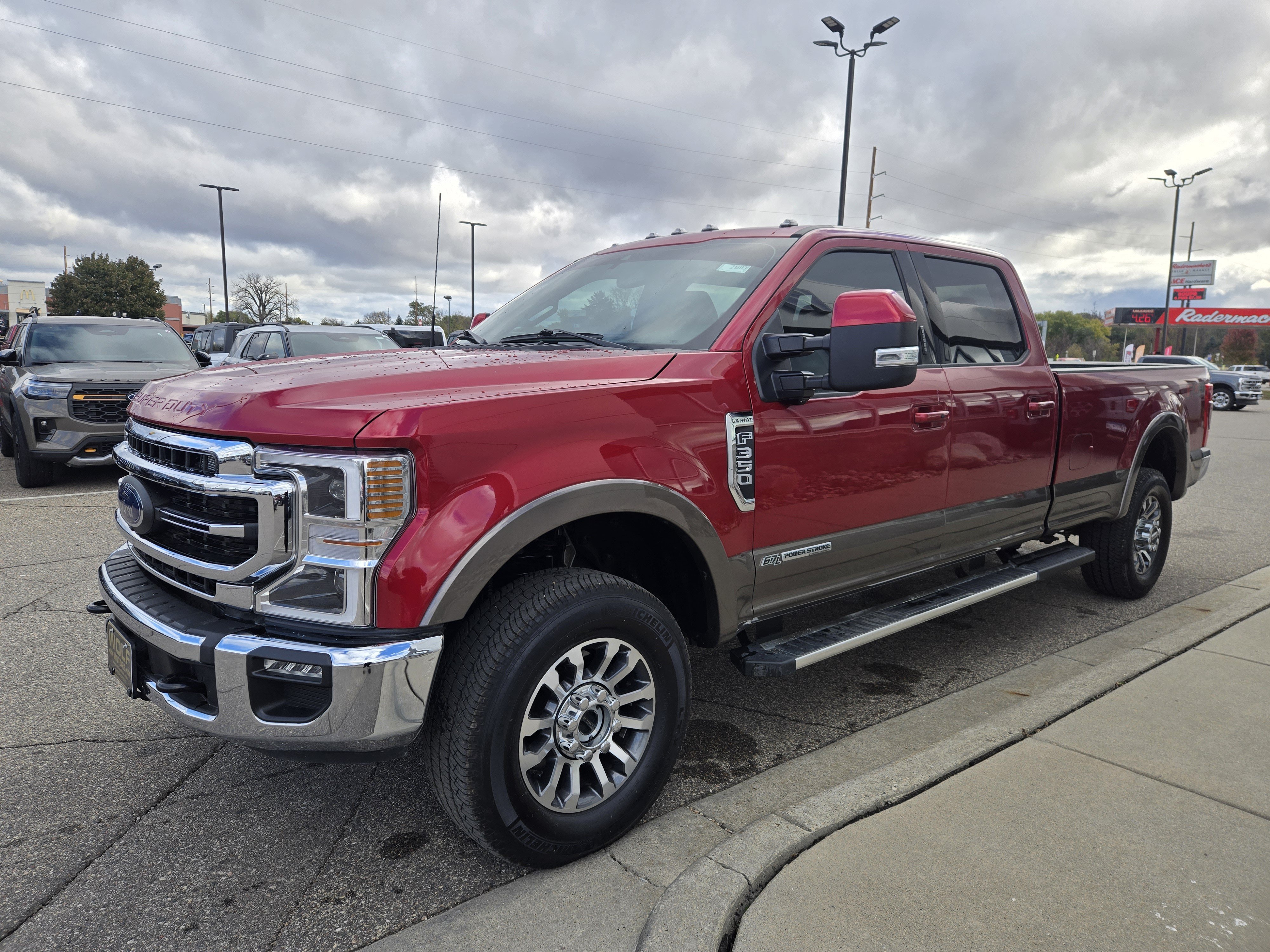 Certified 2022 Ford F350 Lariat w/ Lariat Ultimate Package AWD/4WD image 3