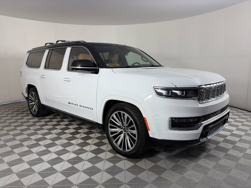 Used 2023 Jeep Grand Wagoneer L Series III w/ Rear Seat Video Group 1 image 1