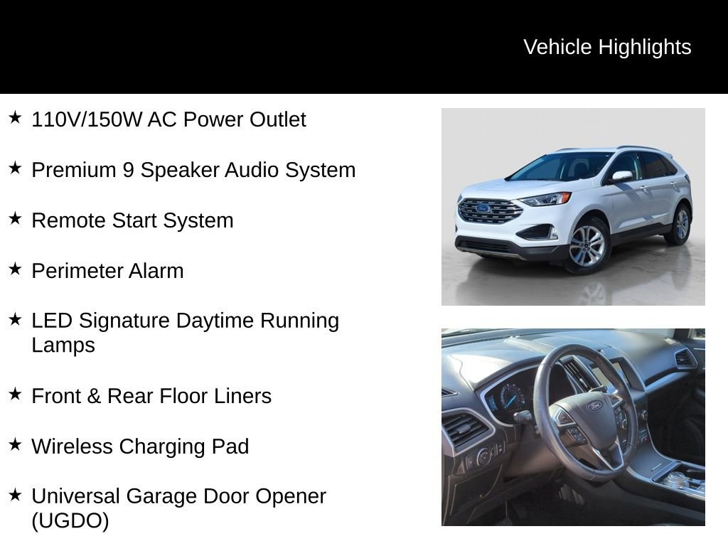 Certified 2019 Ford Edge SEL w/ Equipment Group 201A image 26