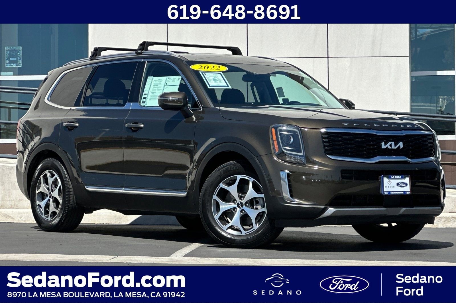 Used 2022 Kia Telluride EX w/ Towing Package FWD image 1