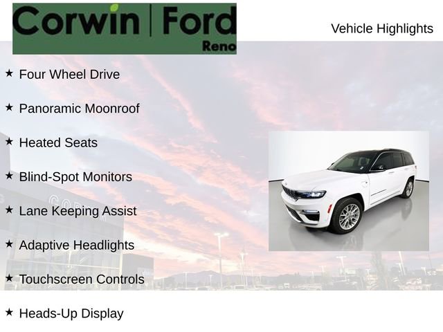 Used 2022 Jeep Grand Cherokee Summit w/ Advanced Protech Group IV AWD/4WD image 7