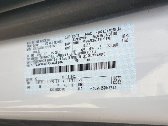 Certified 2024 Ford Transit 350 148 Medium Roof w/ Load Area Protection Package RWD image 29