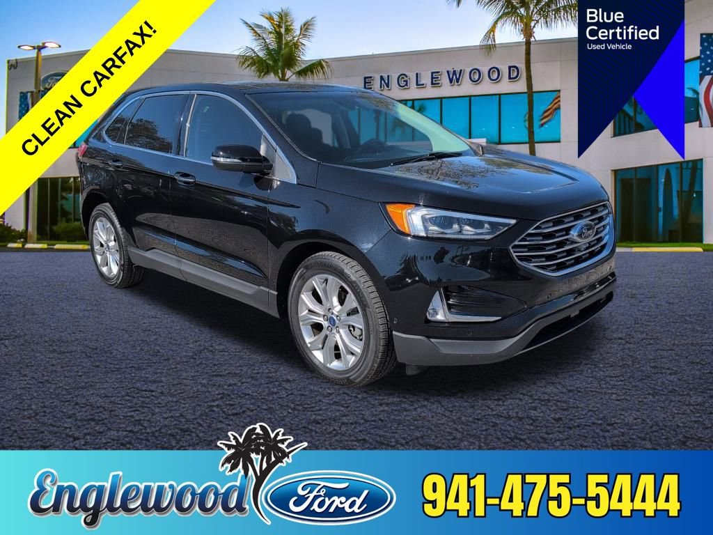 Certified 2020 Ford Edge Titanium w/ Equipment Group 301A image 1