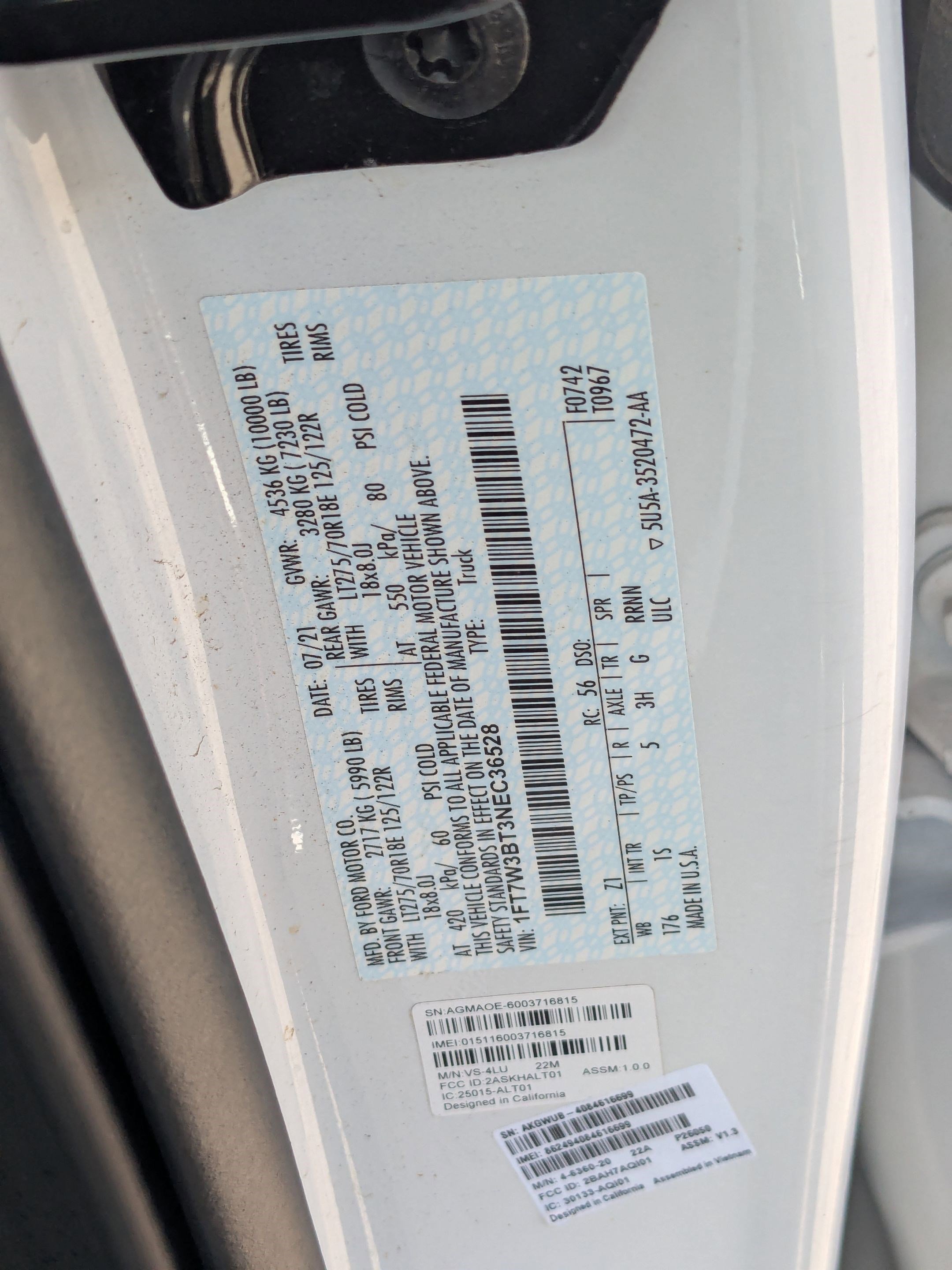 Certified 2022 Ford F350 XL w/ STX Appearance Package image 34