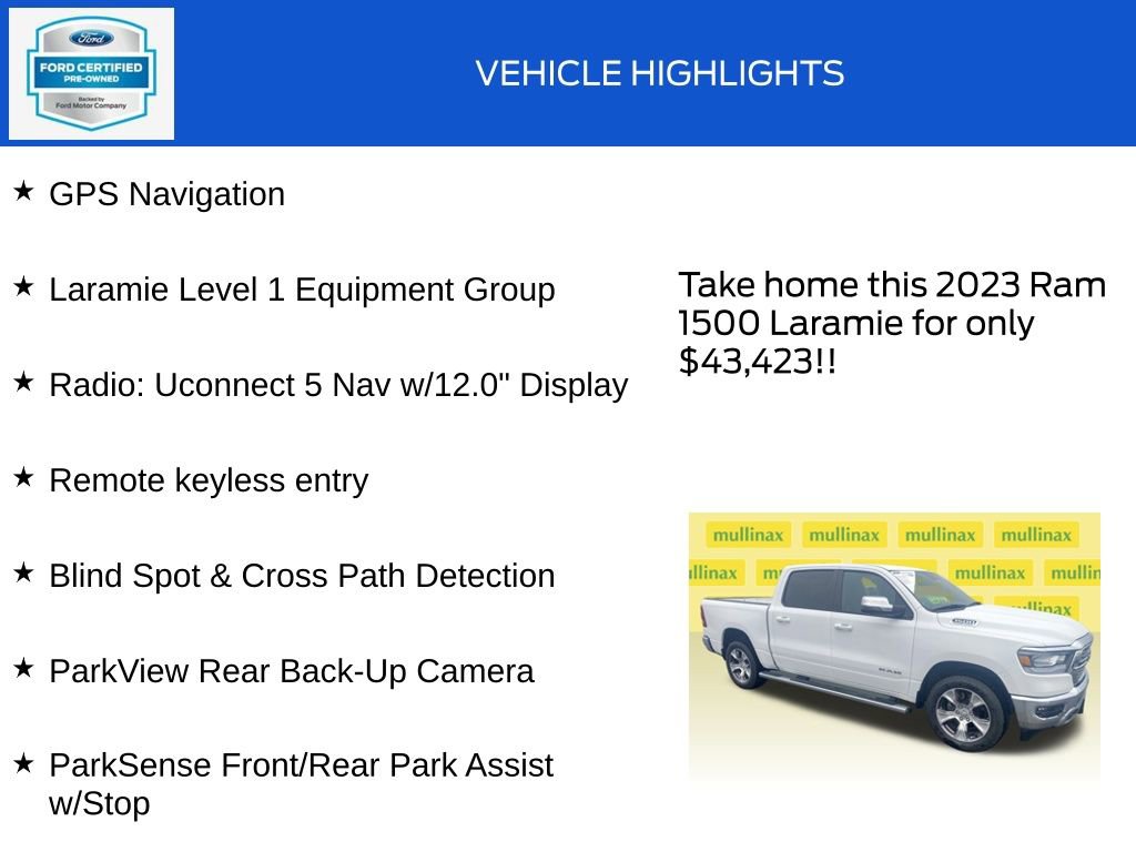 Used 2023 RAM 1500 Laramie image 18