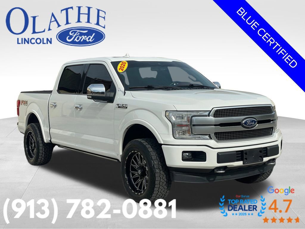 Certified 2020 Ford F150 Platinum w/ Equipment Group 701A Luxury
