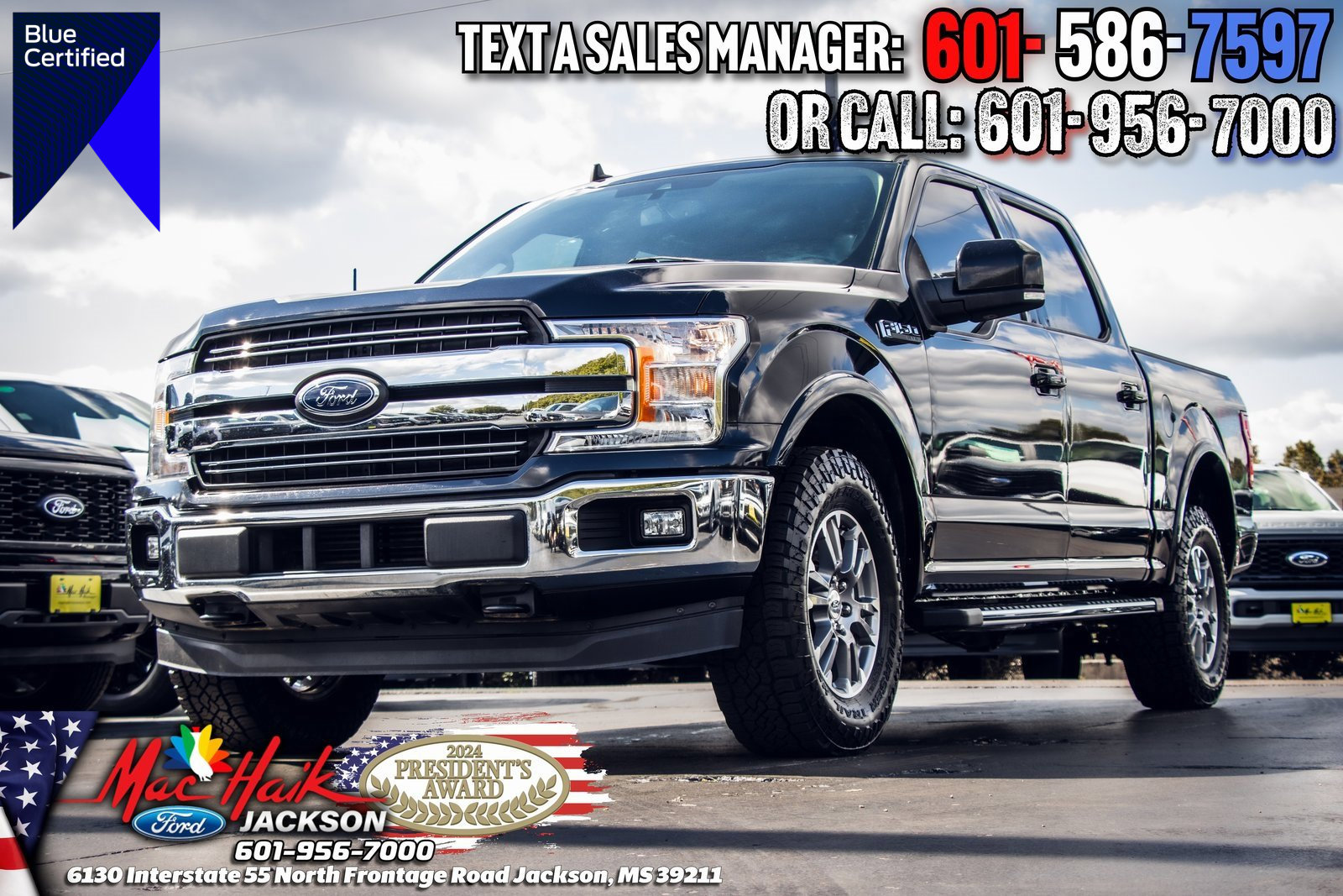 Certified 2019 Ford F150 Lariat w/ FX4 Off-Road Package