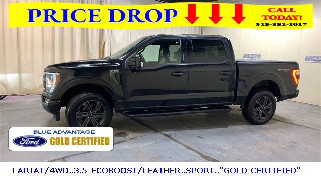 Certified 2023 Ford F150 Lariat w/ Equipment Group 502A High image 3